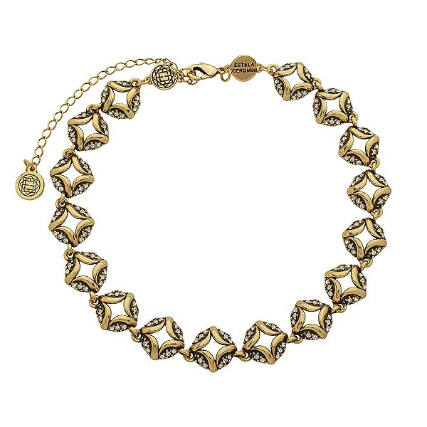 Colar Design Solaris Ouro