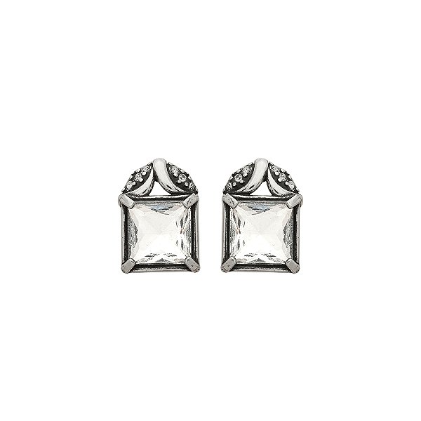 Brinco Carré Solaris Prata