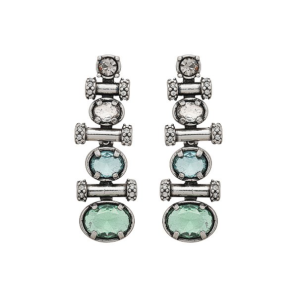 Brinco Conceito Floare Prata