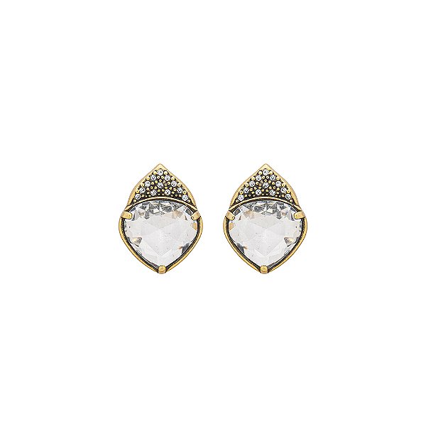 Brinco Design Dália Ouro