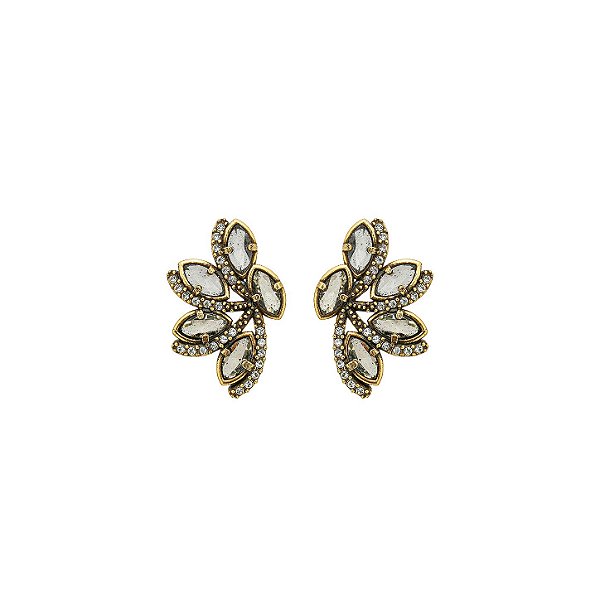 Brinco Arabescos Brilho Firenze Ouro