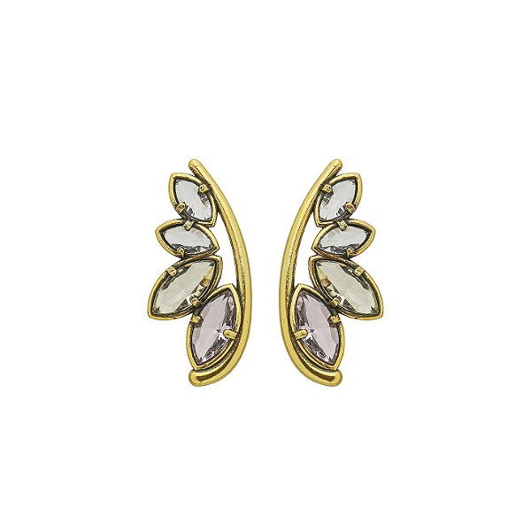 Brinco Curvas Firenze Ouro