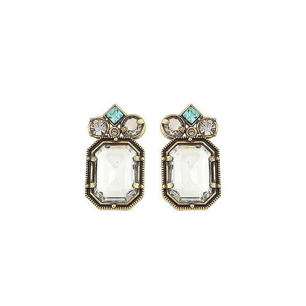 Brinco Positano Cristal Ouro