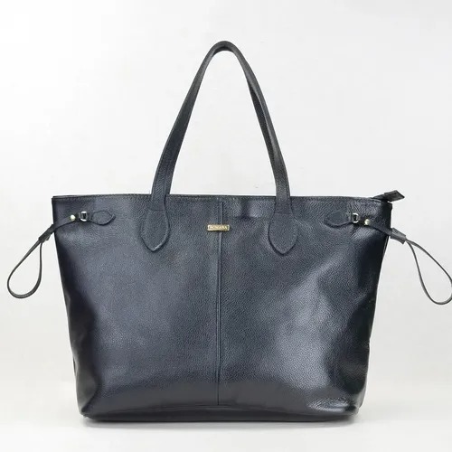 Bolsa Feminina Romana Shopper Couro Legítimo Luxo Ref 2859