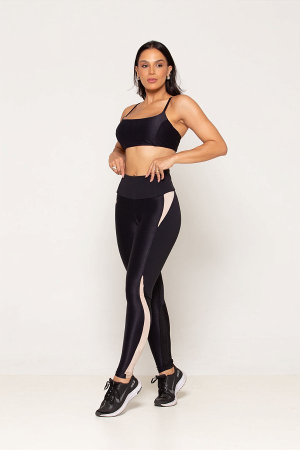 LEGGING ORQUÍDEA NEGRA
