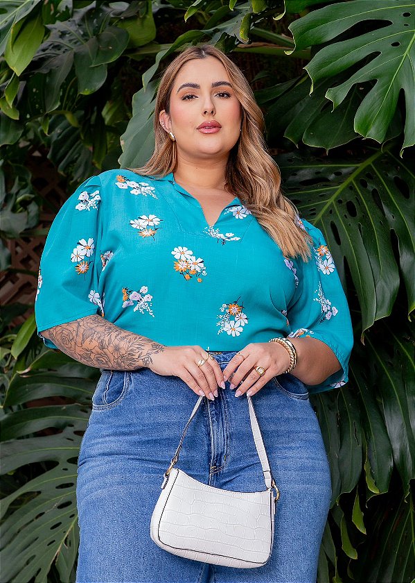 Blusa Lorena Plus SIze