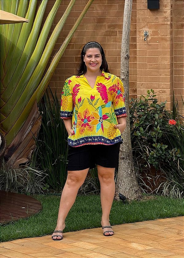 Camisa Ariana Plus Size