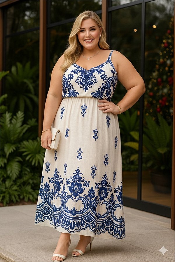 Vestido Longo Suiça