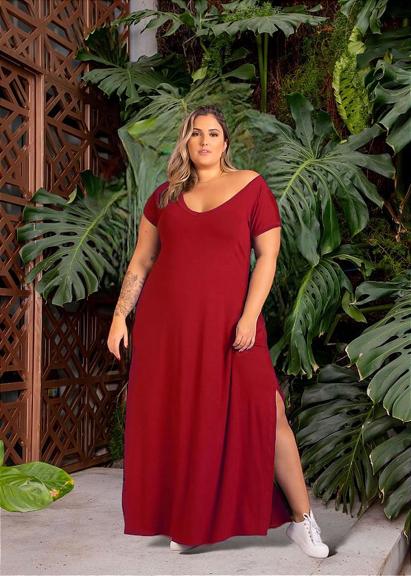 Vestido Longo Aurora Red