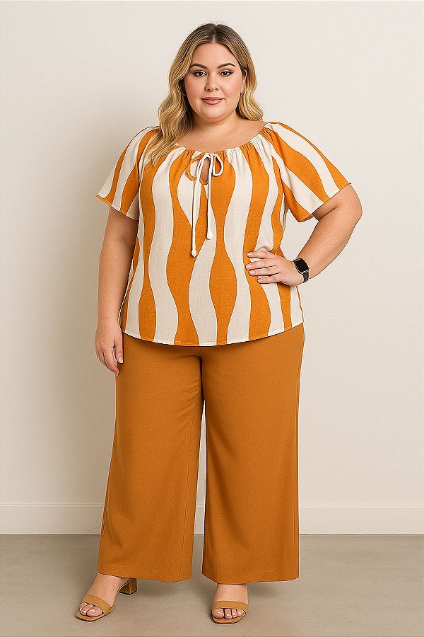 Blusa Cassiane Plus Size