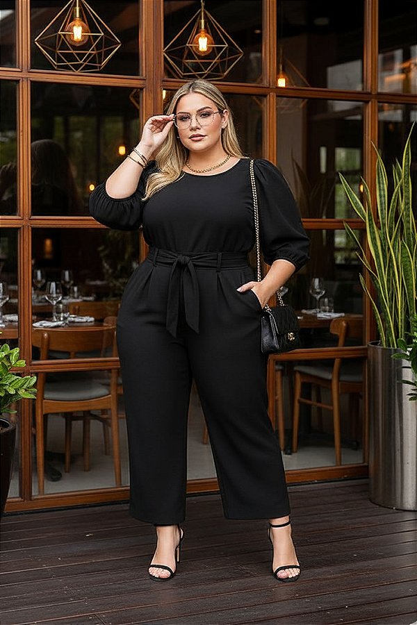 Blusa Nathássia Preto