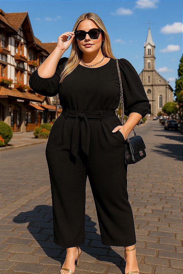 Blusa Nathássia Preto