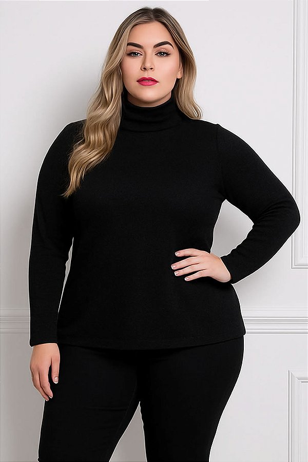 Cacharrel de Lanzinha Preta Plus Size