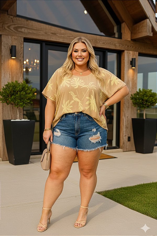 Blusa Luiza Plus Size