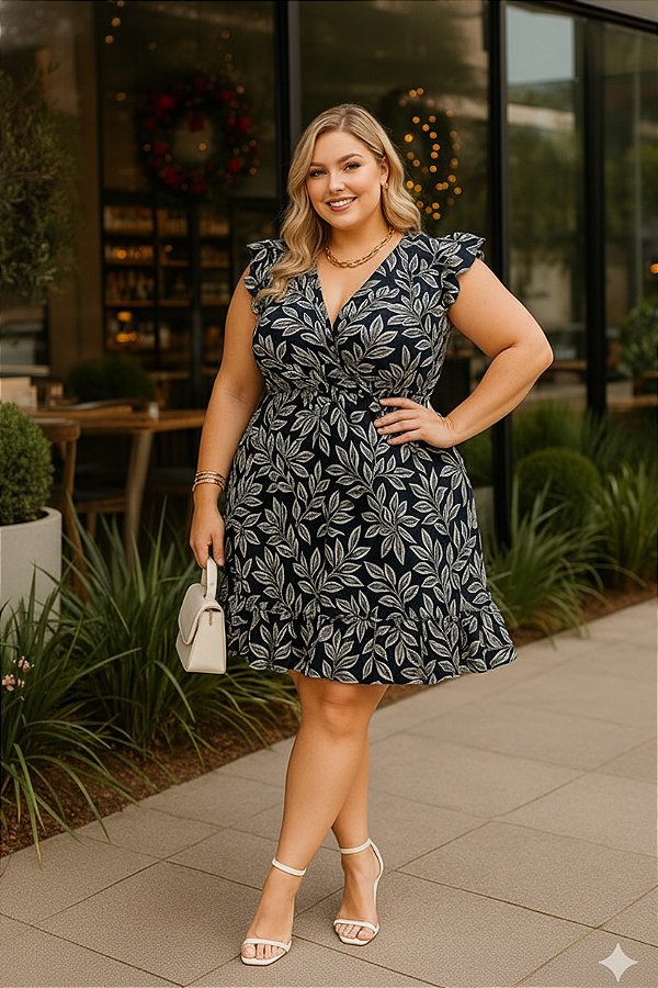 Vestido Flávia Plus Size