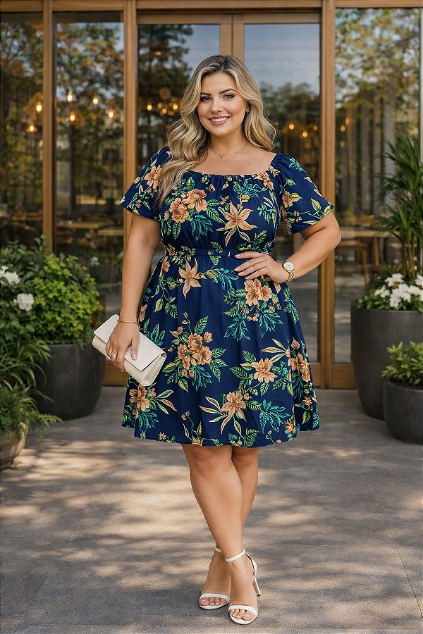 Vestido Clarissa Plus Size