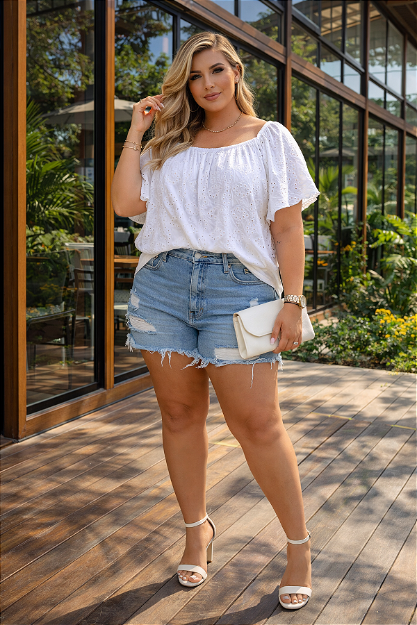 Blusa Fottaleza Plus Size