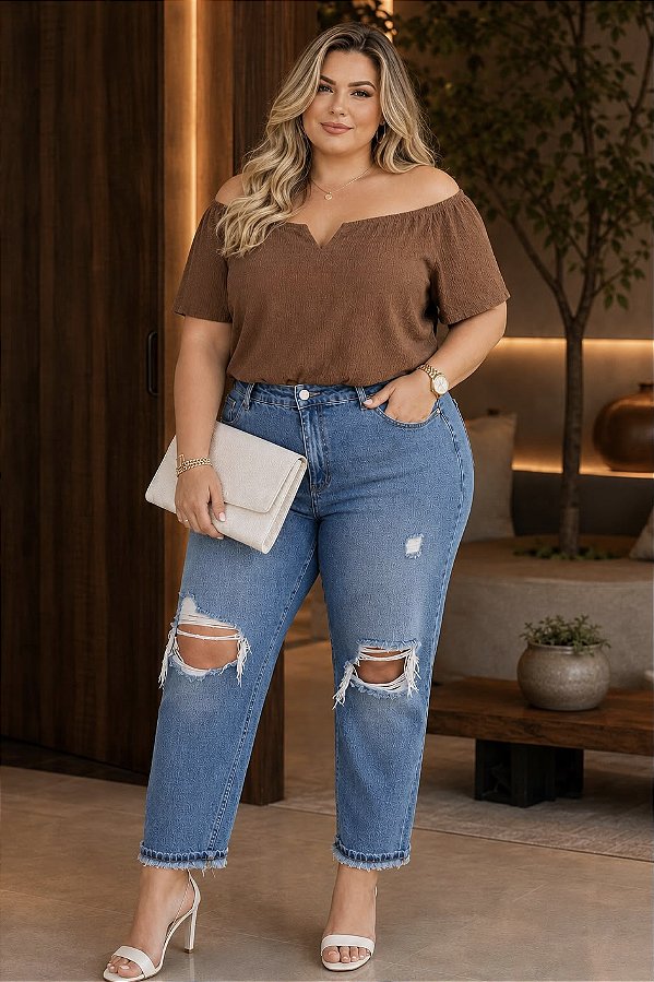 Blusa Ema Plus Size
