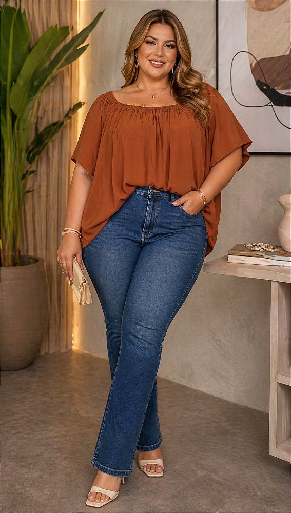 Blusa Limited 42 Plus SIze