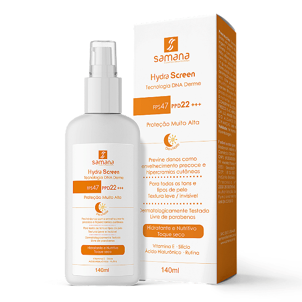 Protetor Solar Hydra Screen  140ml