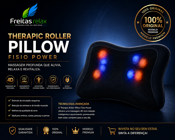 Therapic Roller Pillow
