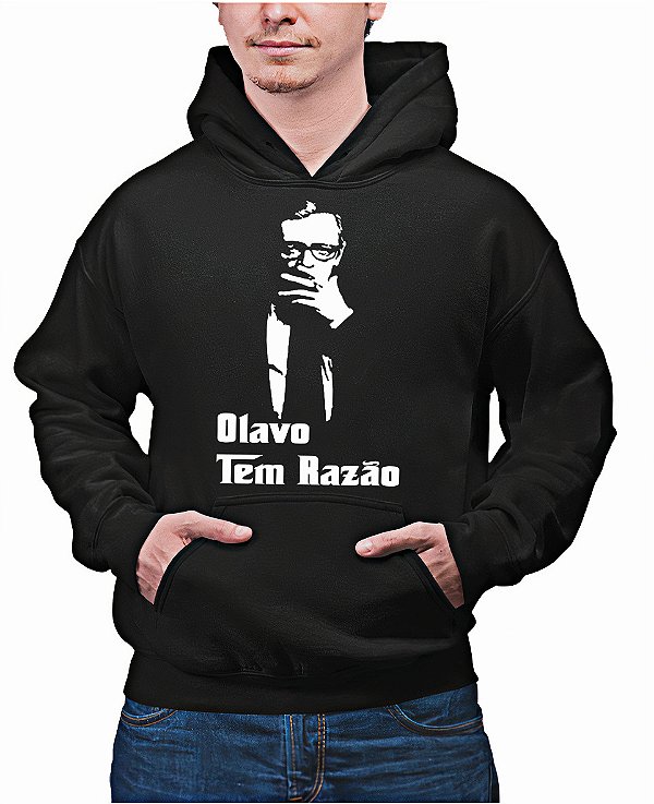 Moletom Canguru Olavo tem Razão