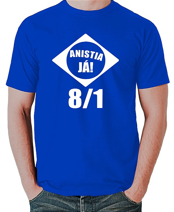 Camiseta Bandeira Anístia Já 8.1