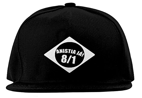 Boné Bandeira Anistia Já!