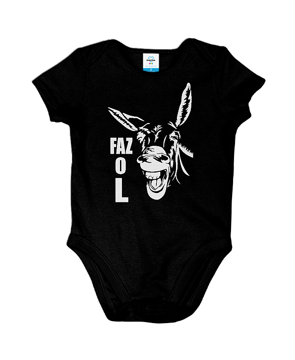 Body Infantil Irônico "Faz o L" – 100% Algodão e Muito Bom Humor