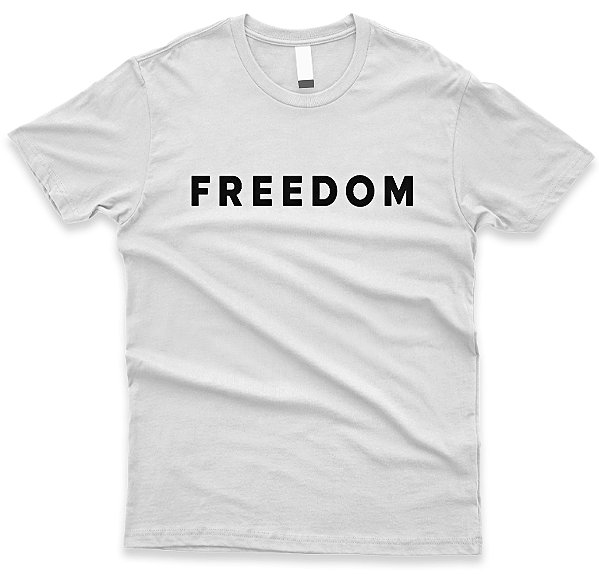 Camiseta Freedom – Homenagem a Charlie Kirk, Símbolo da Liberdade