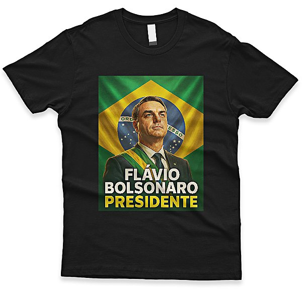 Camiseta Flávio Bolsonaro Presidente