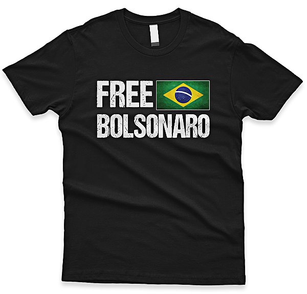 Camiseta Free Bolsonaro – Manifestação e Liberdade