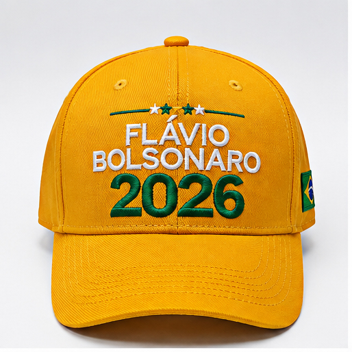 Boné Flávio Bolsonaro 2026
