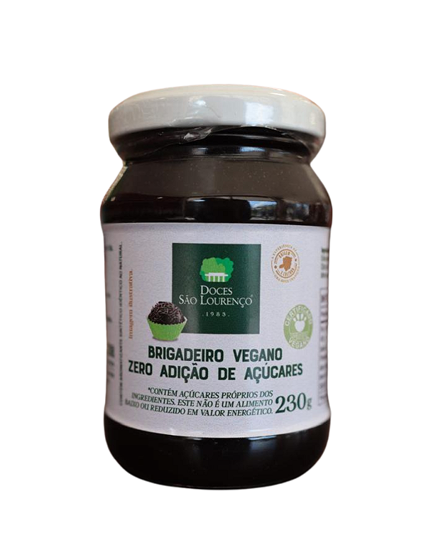 BRIGADEIRO VEGANO E ZERO AÇUCAR 230G