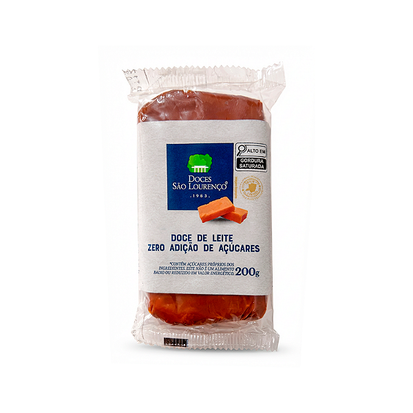 Doce de Leite Zero Açúcar - 200g - LOTE PROMOCIONAL - TONALIDADE MAIS ESCURA