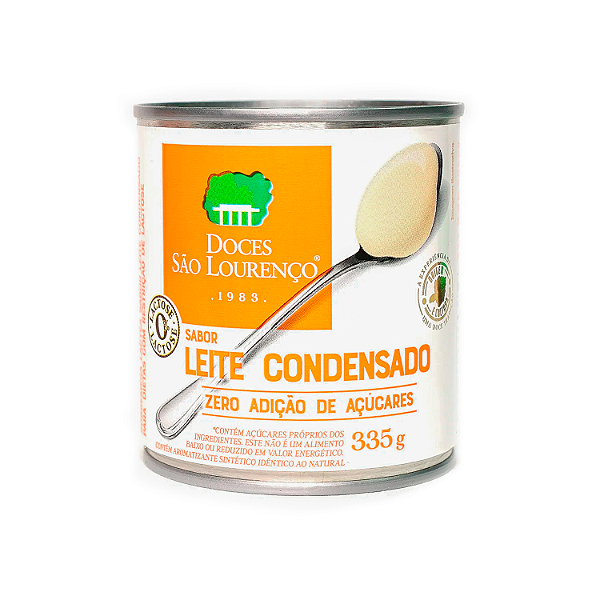 Leite Condensado Zero Açúcar e Zero Lactose 335g