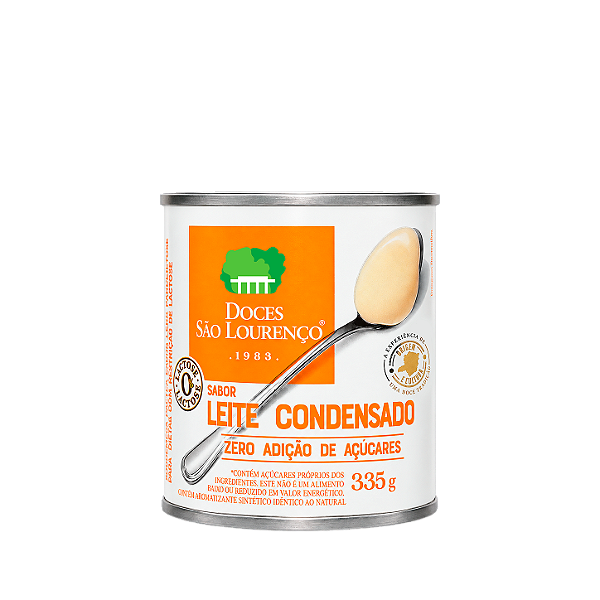 Leite Condensado Zero Açúcar e Zero Lactose 335g