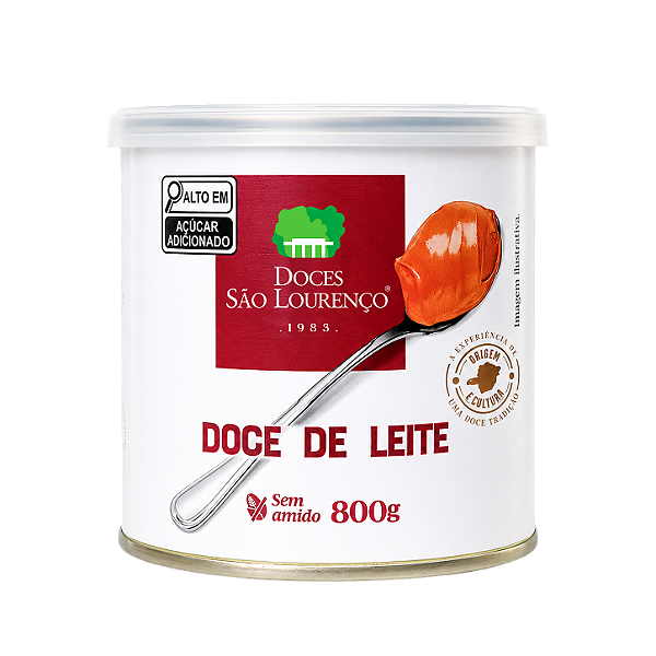 Doce de Leite Puro em Lata 800g