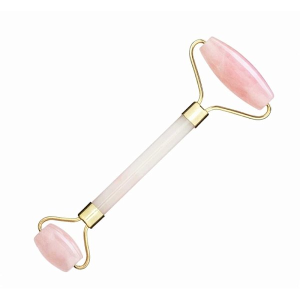 Rolo Massageador De Quartzo Rosa Smart GR