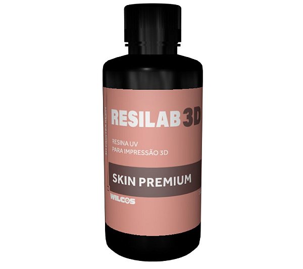 Resina Impressora 3d Resilab Premium Cor Skin Pele Wilcos