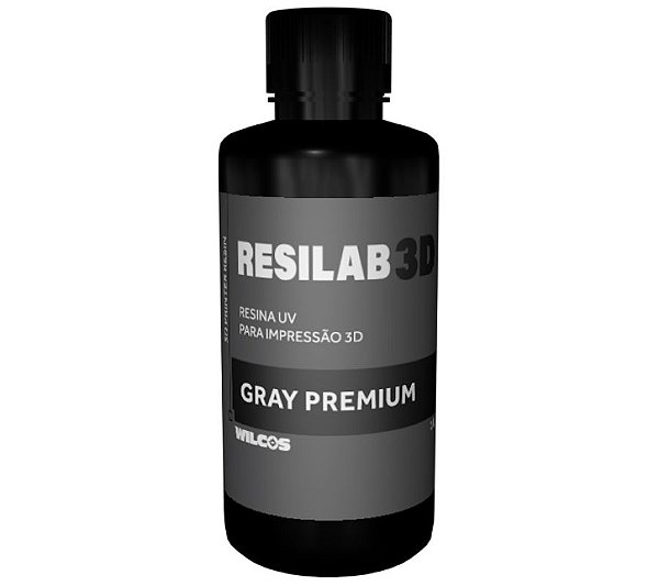 Resina Impressora 3d Resilab Premium Cor Gray Cinza Wilcos