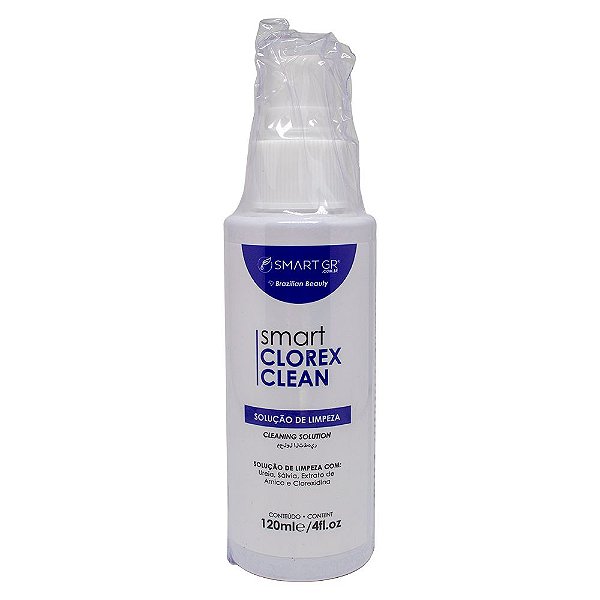 Solução Higienizante Com Clorexidina Smart Clorex Clean 120ml Smart Gr