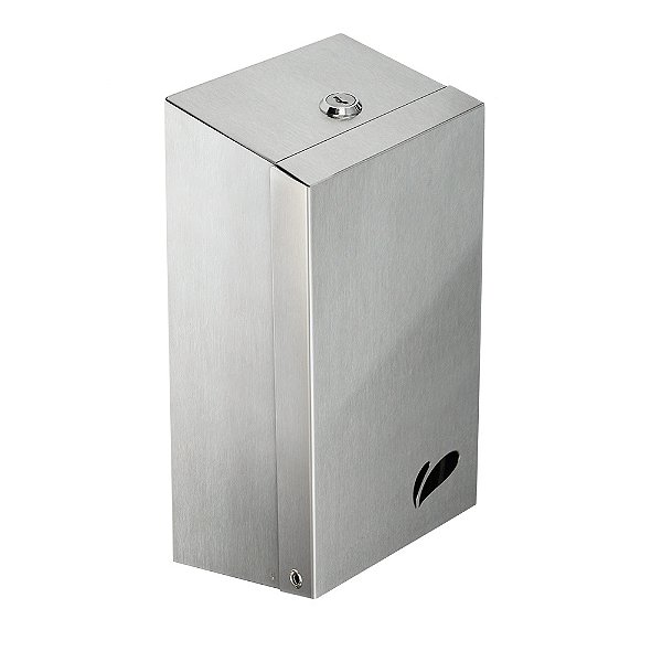 Porta Papel Higiênico Cai Cai Quadra Inox Escovado - Biovis
