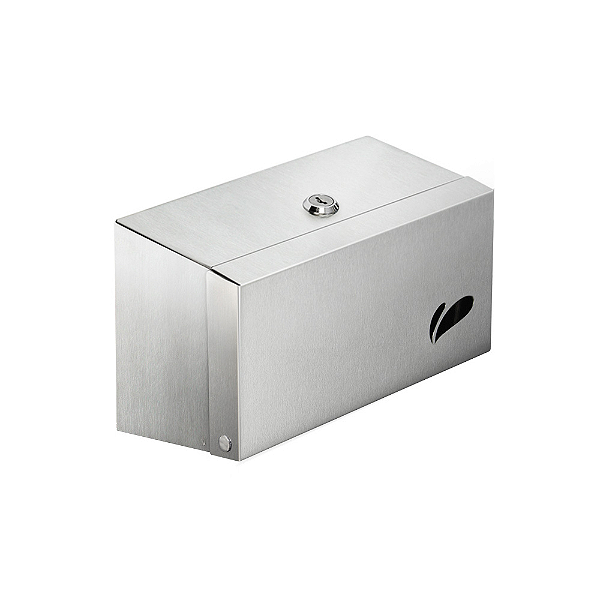 Mini Toalheiro Quadra Inox Escovado Biovis