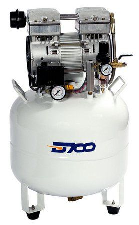 Compressor Odontológico Para 1 Consultório 40 Litros D700