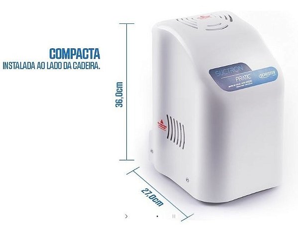 Bomba Vácuo para 1 Consultório Suctron Pratic Schuster