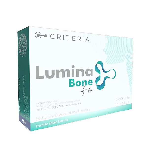 Enxerto Ósseo Bovino Lumina Bone Fino Critéria