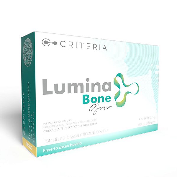 Enxerto Ósseo Bovino Lumina Bone Grosso Critéria