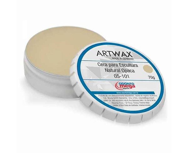 Cera Para Escultura Artwax Press Natural Opaca Odontomega