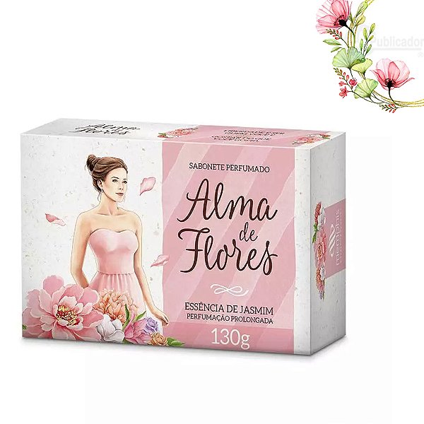 Sabonete em Barra Alma de Flores Jasmim 130g Unidade